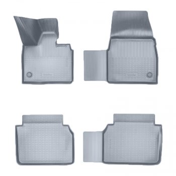 Коврики салона Norplast Unidec BMW i3  I01 (2013-2022) хэтчбэк 5 дв. дорестайлинг, хэтчбэк 5 дв. рестайлинг (Цвет: серый)