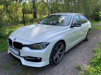 12 999 р. Юбка переднего бампера (Sport,Luxury, SE) INMAX BMW 3 серия F30 седан дорестайлинг (2012-2015) (Неокрашенный)  с доставкой в г. Кемерово. Увеличить фотографию 12