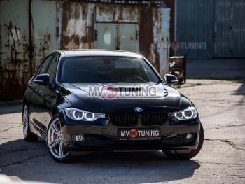 47 899 р. Капот с жабрами BMW 3 серия F30 седан дорестайлинг (2012-2015) (Неокрашенный)  с доставкой в г. Кемерово. Увеличить фотографию 2