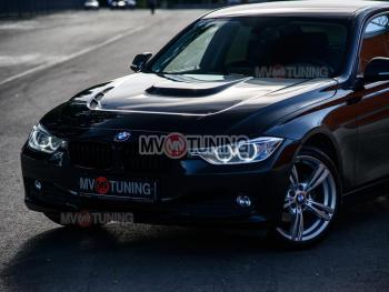 47 899 р. Капот с жабрами BMW 3 серия F30 седан дорестайлинг (2012-2015) (Неокрашенный)  с доставкой в г. Кемерово. Увеличить фотографию 4