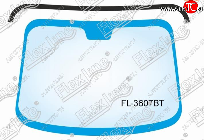 499 р. Молдинг лобового стекла FlexLine BMW 3 серия F31 универсал дорестайлинг (2012-2015)  с доставкой в г. Кемерово