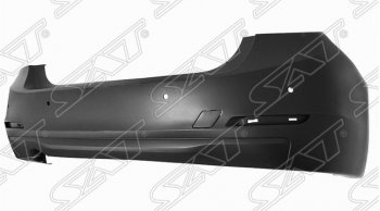 Бампер задний SAT (с отв. под сонары, пр-во Тайвань) BMW 3 серия  F30 (2012-2015) седан дорестайлинг