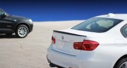 3 399 р. Лип спойлер M АВТОКРАТ  BMW 3 серия  F30 (2012-2018) седан дорестайлинг, седан рестайлинг (Лезвие, Неокрашенный)  с доставкой в г. Кемерово. Увеличить фотографию 7