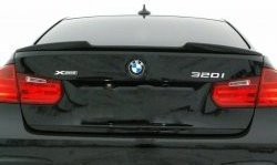 8 239 р. Лип спойлер BS v2  BMW 3 серия  F30 (2012-2018) седан дорестайлинг, седан рестайлинг (Неокрашенный)  с доставкой в г. Кемерово. Увеличить фотографию 2