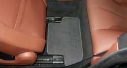 4 799 р. Коврики в салон Element 4 шт. (текстиль) BMW 6 серия F13 дорестайлинг, купе (2011-2015)  с доставкой в г. Кемерово. Увеличить фотографию 3