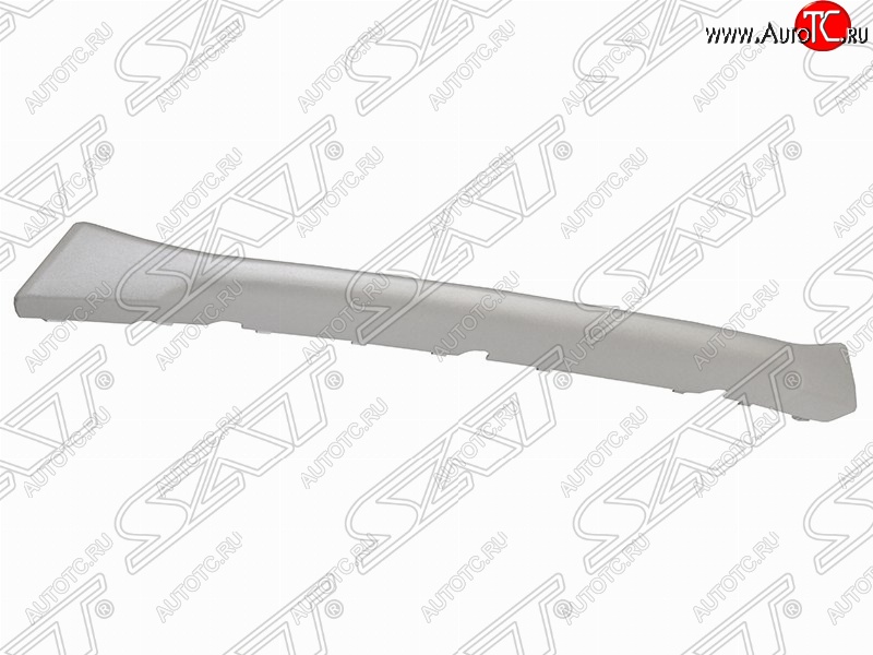1 469 р. Накладка переднего бампера SAT (нижняя часть, рестайлинг) BMW X1 E84 (2009-2015) (Неокрашенная)  с доставкой в г. Кемерово