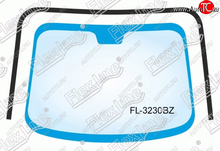 2 599 р. Молдинг лобового стекла FlexLine BMW X1 E84 (2009-2015)  с доставкой в г. Кемерово