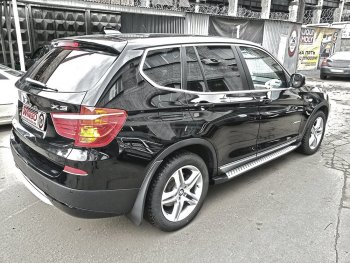 13 549 р. Подножки боковые WINBO OE Style  BMW X3  F25 (2010-2017) дорестайлинг, рестайлинг  с доставкой в г. Кемерово. Увеличить фотографию 3