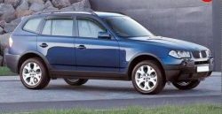 Дефлекторы окон (ветровики) Novline 4 шт. BMW X3  E83 (2003-2009)
