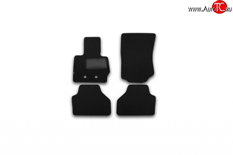 399 р. Коврики в салон Klever Premium BMW X3 F25 дорестайлинг (2010-2014) (Цвет: черный)  с доставкой в г. Кемерово