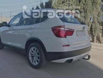 22 699 р. Фаркоп Aragon. (шар A)  BMW X3  F25 - X4  F26  с доставкой в г. Кемерово. Увеличить фотографию 3