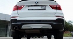 8 799 р. Лип спойлер BS  BMW X4  F26 (2014-2018) (Неокрашенный)  с доставкой в г. Кемерово. Увеличить фотографию 2