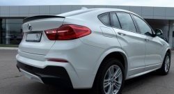 8 799 р. Лип спойлер BS  BMW X4  F26 (2014-2018) (Неокрашенный)  с доставкой в г. Кемерово. Увеличить фотографию 4