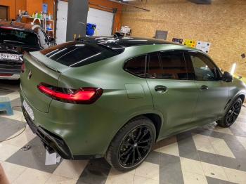 6 999 р. Лип спойлер X4M BMW X4 G02 дорестайлинг (2018-2021) (без окраски)  с доставкой в г. Кемерово. Увеличить фотографию 1