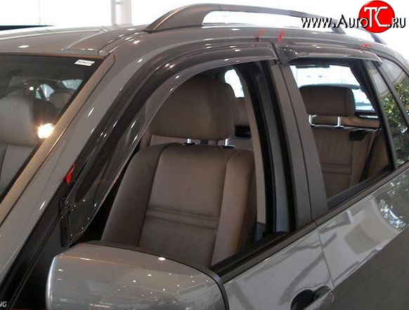 3 399 р. Дефлекторы окон SIM BMW X5 F15 (2013-2018)  с доставкой в г. Кемерово