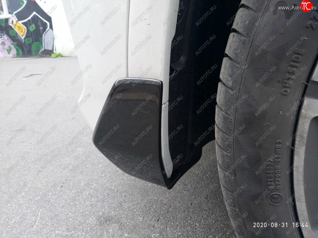10 999 р. Элероны переднего бампера M-Performance BMW X5 G05 (2018-2022) (цвет: черный глянец)  с доставкой в г. Кемерово