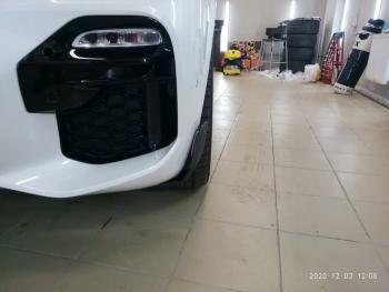 10 999 р. Элероны переднего бампера M-Performance BMW X5 G05 (2018-2022) (цвет: черный глянец)  с доставкой в г. Кемерово. Увеличить фотографию 2