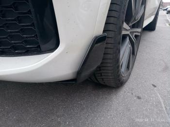 10 999 р. Элероны переднего бампера M-Performance BMW X5 G05 (2018-2022) (цвет: черный глянец)  с доставкой в г. Кемерово. Увеличить фотографию 4