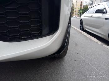 10 999 р. Элероны переднего бампера M-Performance BMW X5 G05 (2018-2022) (цвет: черный глянец)  с доставкой в г. Кемерово. Увеличить фотографию 5