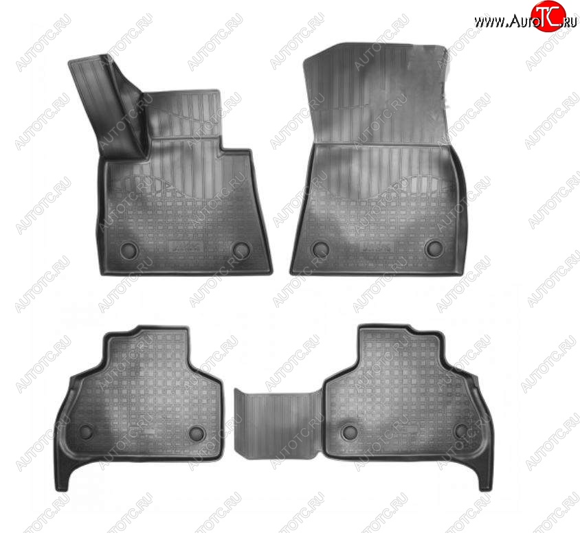 4 299 р. Коврики салонные Noplast  BMW X5  G05 (2018-2022) (Бежевый)  с доставкой в г. Кемерово