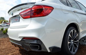 8 599 р. Спойлер багажника Performance BMW X6 F16 (2014-2020) (Неокрашенный)  с доставкой в г. Кемерово. Увеличить фотографию 3