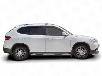 22 549 р. Защита порогов из трубы d76 мм с пластиковыми вставками для ног  SLITKOFF v2 Brilliance V5 (2012-2018)  с доставкой в г. Кемерово. Увеличить фотографию 2