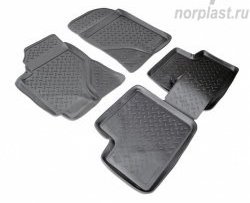 Комплект ковриков в салон Norplast Unidec BYD F3 (2005-2014) седан, хэтчбек (Цвет: черный)