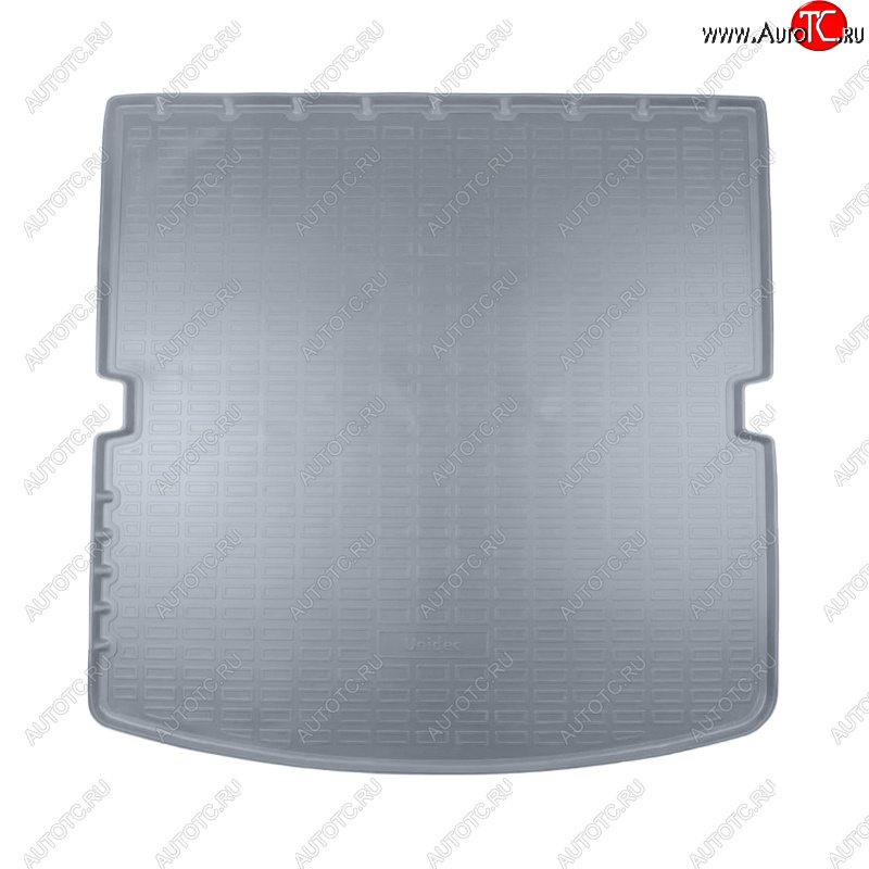 2 879 р. Коврик багажника Norplast Unidec (сложенный 3-й ряд)  Cadillac XT6  C1TL (2019-2025) (Цвет: серый)  с доставкой в г. Кемерово