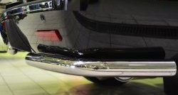 14 399 р. Защита заднего бампера (Ø76 мм уголки, нержавейка) SLITKOFF  Cadillac Escalade  GMT926 джип 5 дв. (2006-2014) короткая база  с доставкой в г. Кемерово. Увеличить фотографию 3