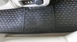 4 849 р. Коврики в салон Element 4 шт. (полиуретан) Cadillac SRX дорестайлинг (2010-2012) (Черные)  с доставкой в г. Кемерово. Увеличить фотографию 2