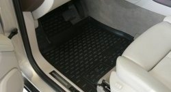 4 849 р. Коврики в салон Element 4 шт. (полиуретан) Cadillac SRX дорестайлинг (2010-2012) (Черные)  с доставкой в г. Кемерово. Увеличить фотографию 4