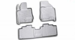 Коврики в салон Element 4 шт. (полиуретан) Cadillac SRX дорестайлинг (2010-2012) (Черные)