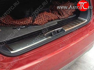 4 249 р. Пластиковый порожек в багажник автомобиля CT Changan CS75 дорестайлинг (2013-2017)  с доставкой в г. Кемерово