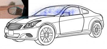 1 699 р. Водостоки (дефлектора) лобового стекла Стрелка 11  Changan CS75 (2018-2022) 1-ый рестайлинг  с доставкой в г. Кемерово. Увеличить фотографию 2