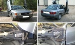 Чертёж механизма ламбо дверей Toyota Corolla E100 седан (1991-2002)