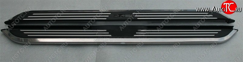 8 599 р. Комплект подножек Winbo Серия Fuga (без кронштейнов) Chery Tiggo T11 рестайлинг (2013-2016)  с доставкой в г. Кемерово