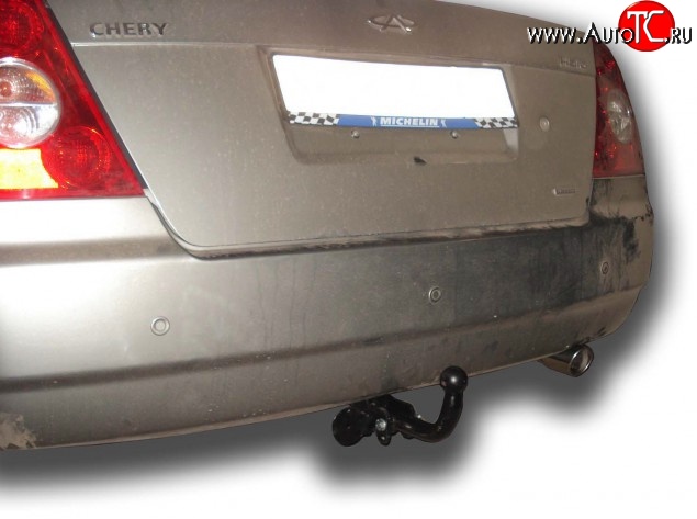 6 799 р. Фаркоп Лидер Плюс Chery Estina A5 (2006-2010) (Без электропакета)  с доставкой в г. Кемерово