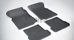 Износостойкие коврики в салон с рисунком Сетка SeiNtex Premium 4 шт. (резина) Chery Amulet (Corda)  A15 (2003-2010) лифтбэк