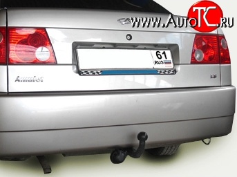 7 399 р. Фаркоп Лидер Плюс  Chery Amulet (Corda)  A15 (2003-2010) лифтбэк (Без электропакета)  с доставкой в г. Кемерово