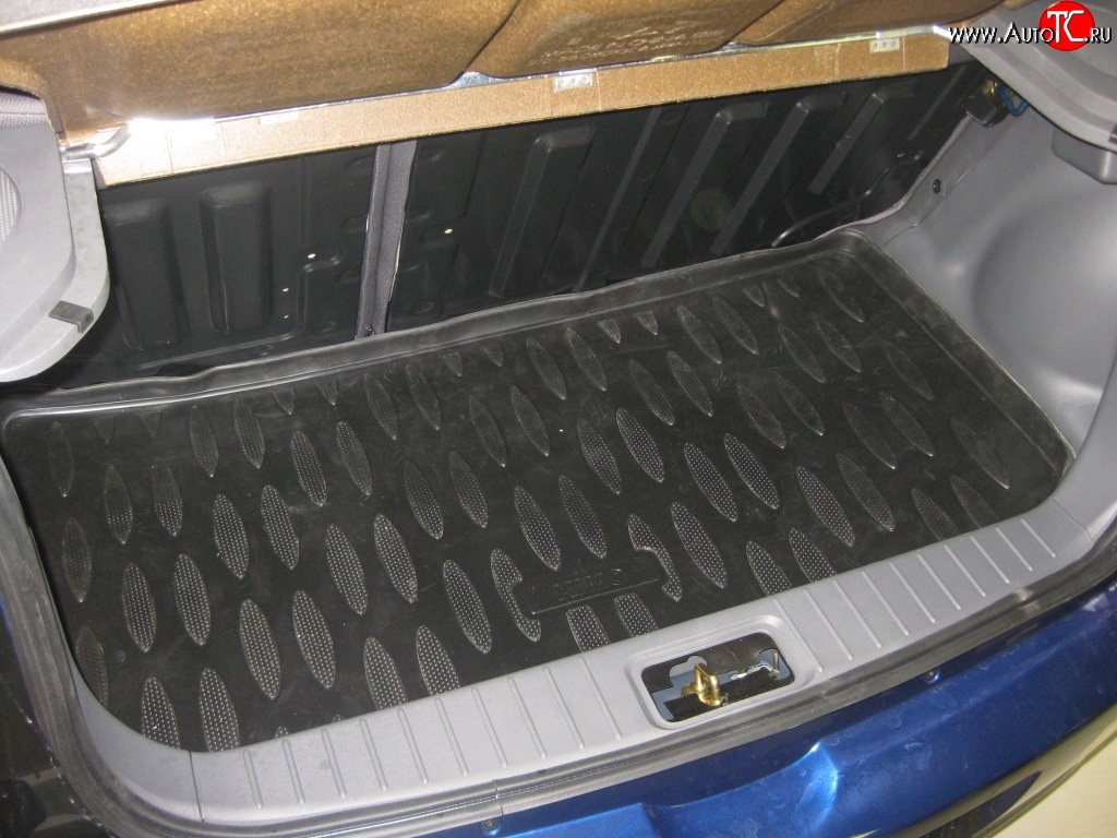 1 649 р. Коврик в багажник Aileron (полиуретан)  Chery Kimo  A1 (2008-2014) хэтчбэк  с доставкой в г. Кемерово