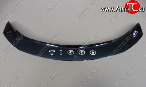 999 р. Дефлектор капота Russtal Chery Tiggo 5 (T21) дорестайлинг (2014-2017)  с доставкой в г. Кемерово