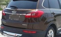 3 699 р. Накладка на крышку багажника СТ Chery Tiggo 5 (T21) дорестайлинг (2014-2017)  с доставкой в г. Кемерово. Увеличить фотографию 2