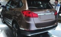 3 699 р. Накладка на крышку багажника СТ Chery Tiggo 5 (T21) дорестайлинг (2014-2017)  с доставкой в г. Кемерово. Увеличить фотографию 3
