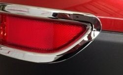 2 899 р. Накладки на задние габариты СТ Chery Tiggo 5 (T21) дорестайлинг (2014-2017) (Неокрашенные)  с доставкой в г. Кемерово. Увеличить фотографию 2