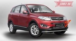 Декоративный элемент воздухозаборника Souz-96 (d10) Chery Tiggo 5 (T21) дорестайлинг (2014-2017)