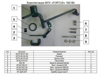 10 349 р. Замок КПП FORTUS 5MT  Chery Tiggo 5  (T21) (2014-2017) дорестайлинг  с доставкой в г. Кемерово. Увеличить фотографию 3