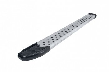 17 399 р. Пороги алюминиевые Slitkoff  Chery Tiggo 7 (2016-2020) (Standart Silver)  с доставкой в г. Кемерово. Увеличить фотографию 4