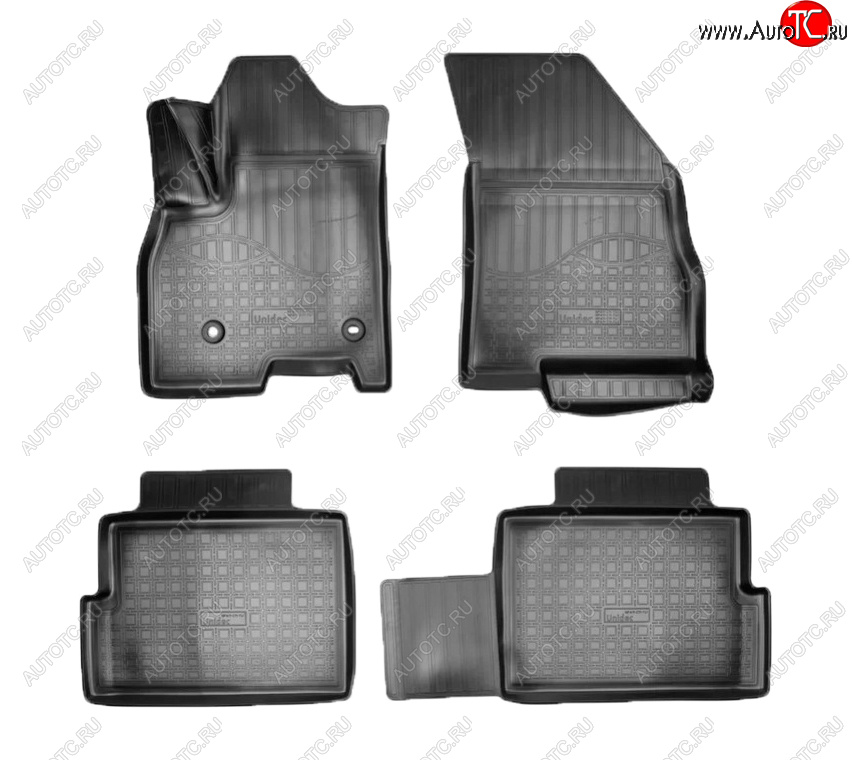 1 769 р. Коврики салона Norplast (Prestige) Chery Tiggo 7 PRO (2019-2025) (Цвет: черный)  с доставкой в г. Кемерово