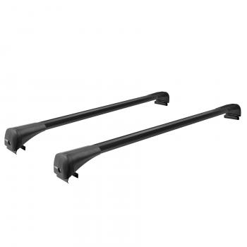 Багажник в сборе на низкие рейлинги LUX BRIDGE Chery Tiggo 7 PRO - Tiggo 8 PRO (черный)