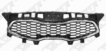 Решетка радиватора SAT KIA Ceed  2 JD (2012-2015) дорестайлинг, хэтчбэк (Ячейка РОМБ)